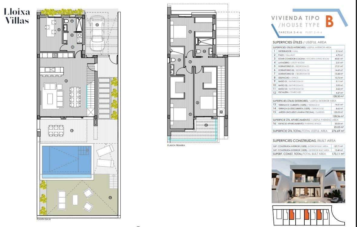 4 soveværelse Villa til salg i San Juan de Alicante / Sant Joan d'Alacant med swimmingpool garage - € 575.000 (Ref: 9611859)