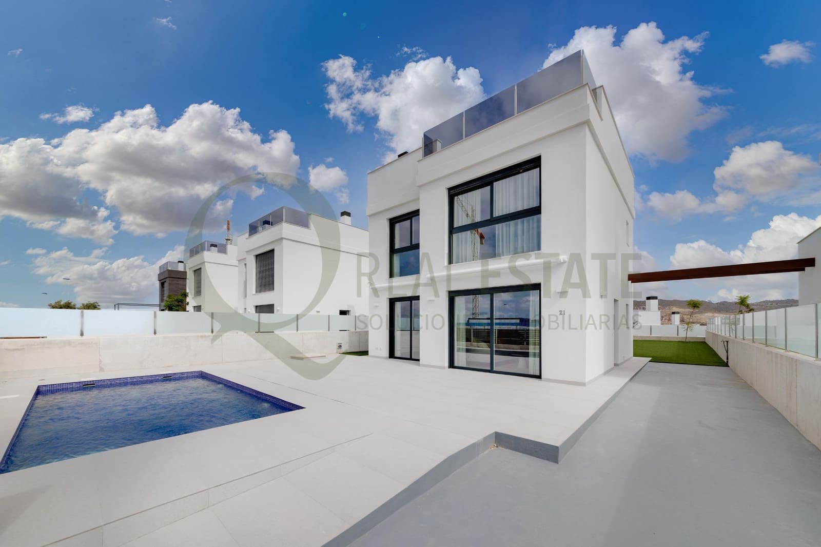 3 bedroom Villa for sale in Muchamiel / Mutxamel with pool garage - € 450,000 (Ref: 9611862)