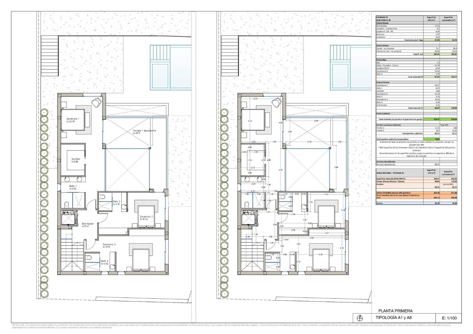 4 soveværelse Villa til salg i Alicante by med swimmingpool garage - € 1.350.000 (Ref: 9615495)
