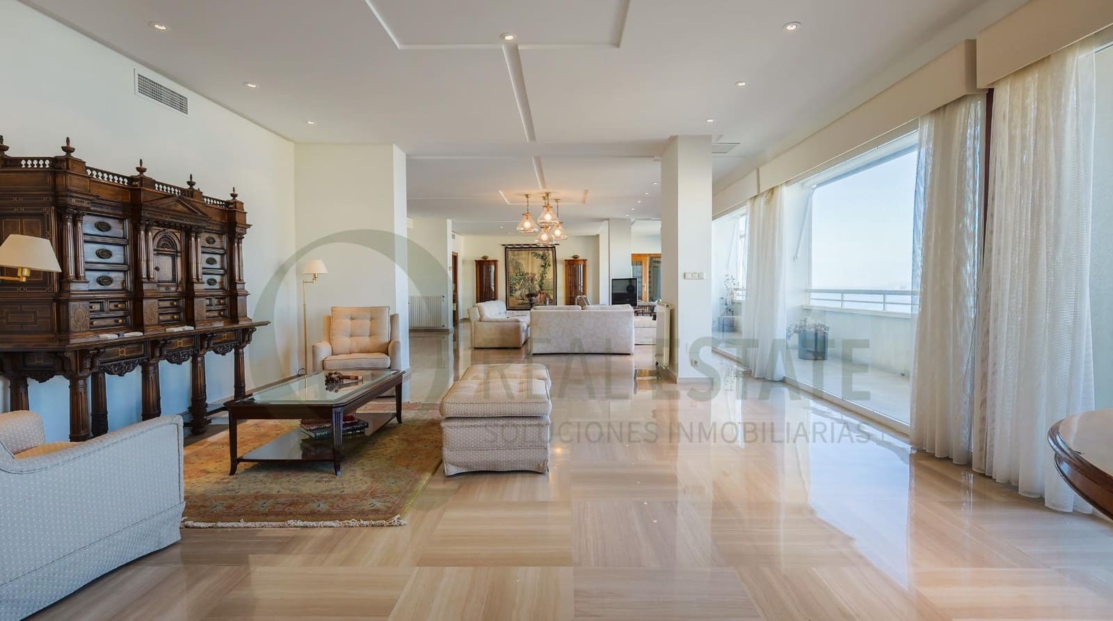 7 sovrum Takvåning att hyra i Cabo de las Huertas med pool garage - 5 000 € (Ref: 9625690)