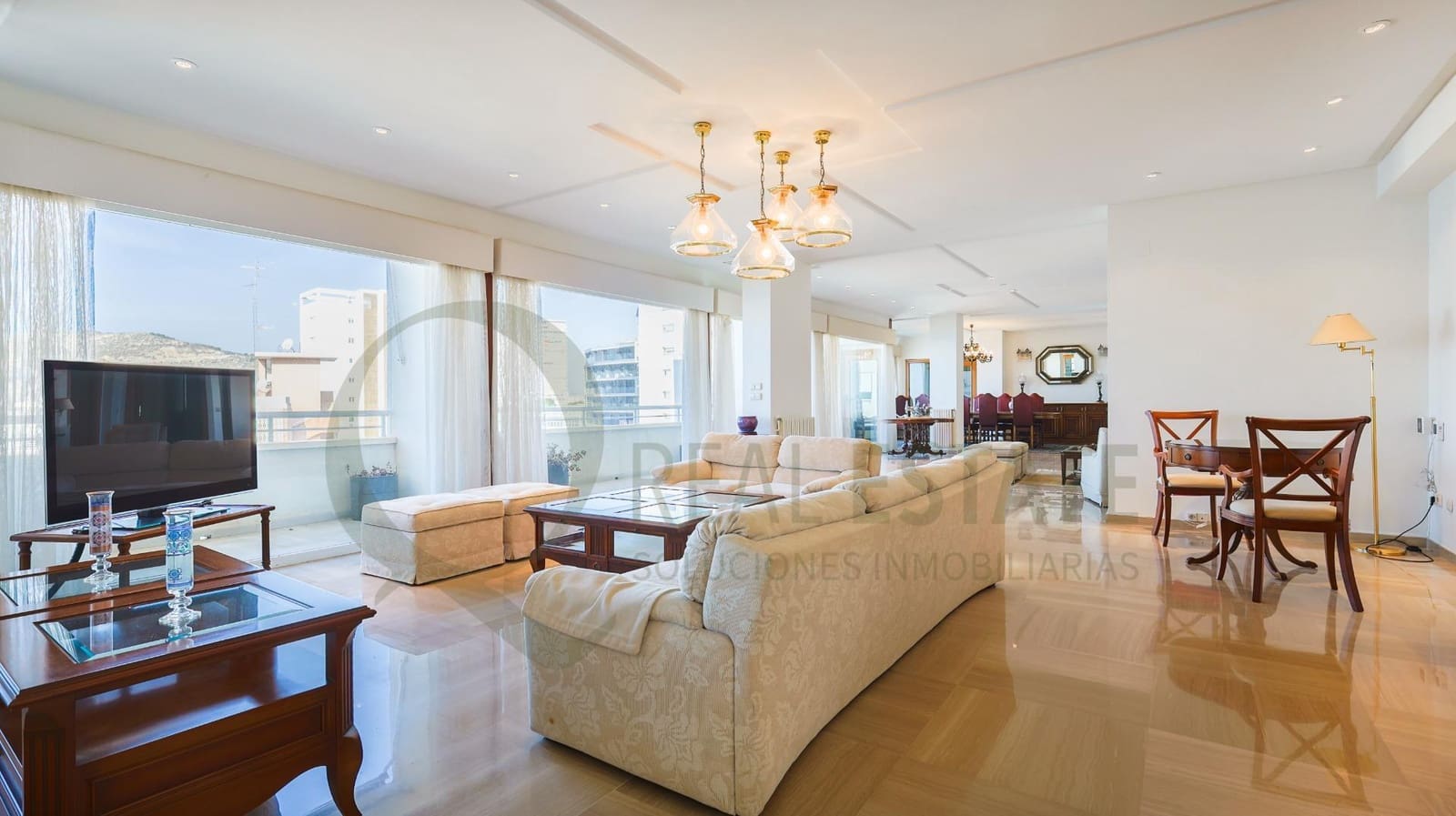 7 sovrum Takvåning att hyra i Cabo de las Huertas med pool garage - 5 000 € (Ref: 9625690)