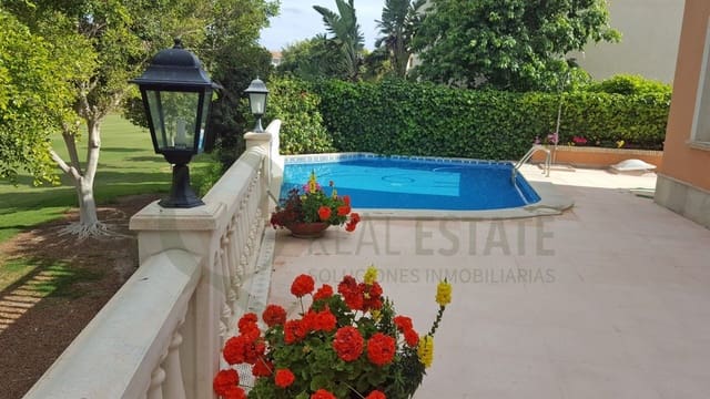 4 Zimmer Villa zu vermieten in Alicante Golf, Alicante / Alacant Stadt mit Pool Garage - 3.500 € (Ref: 9652034)