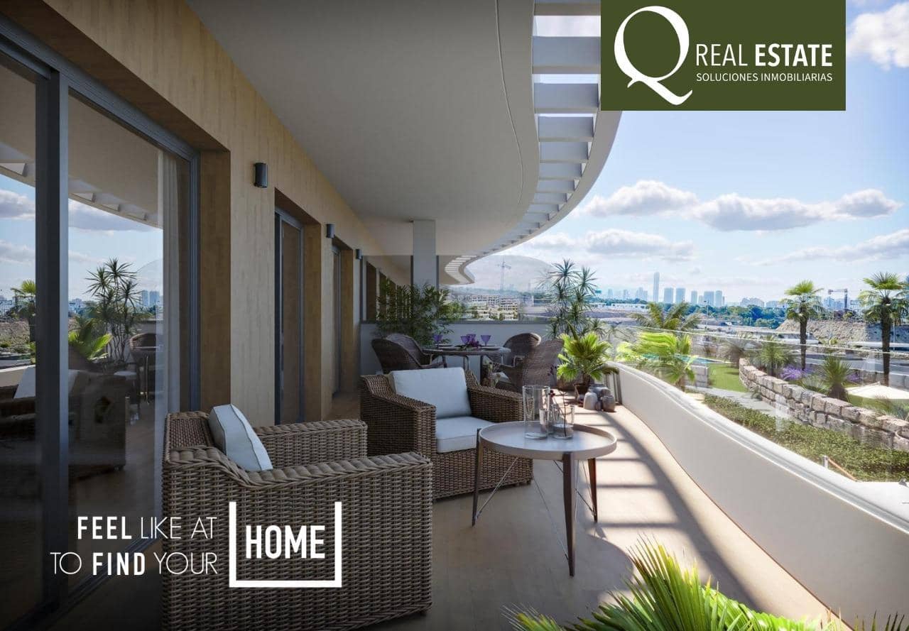 2 bedroom Flat for sale in Finestrat with pool garage - € 375,000 (Ref: 9674260)