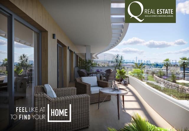 2 chambre Appartement à vendre à Finestrat avec piscine garage - 375 000 € (Ref: 9674260)