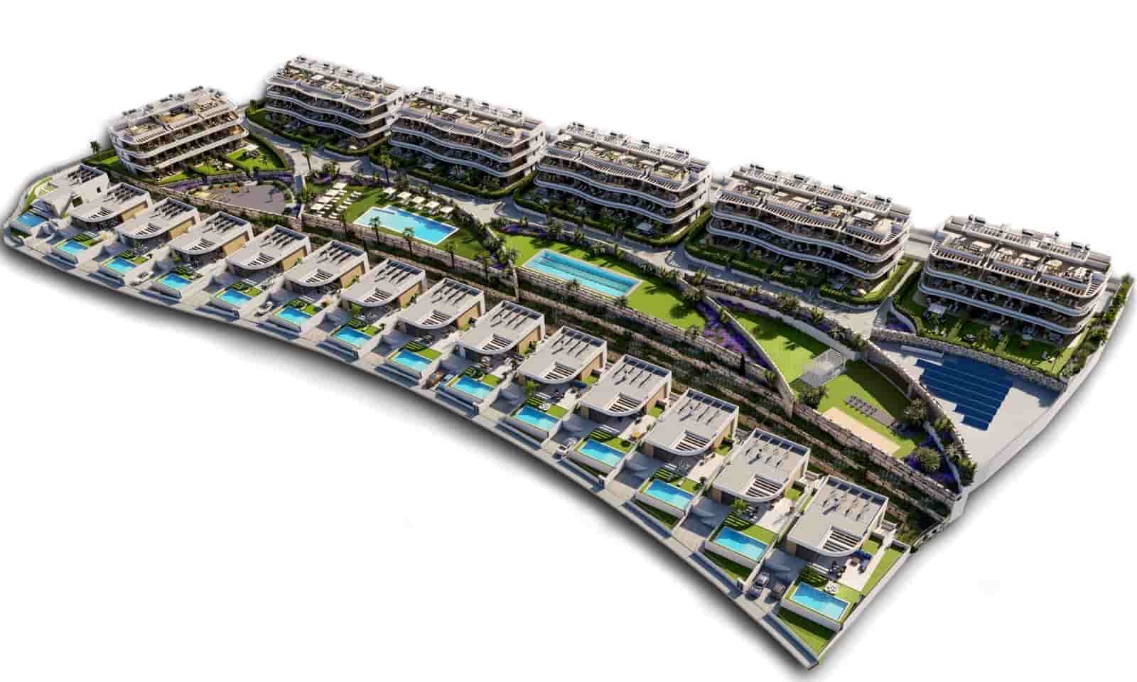 2 bedroom Flat for sale in Finestrat with pool garage - € 375,000 (Ref: 9674260)