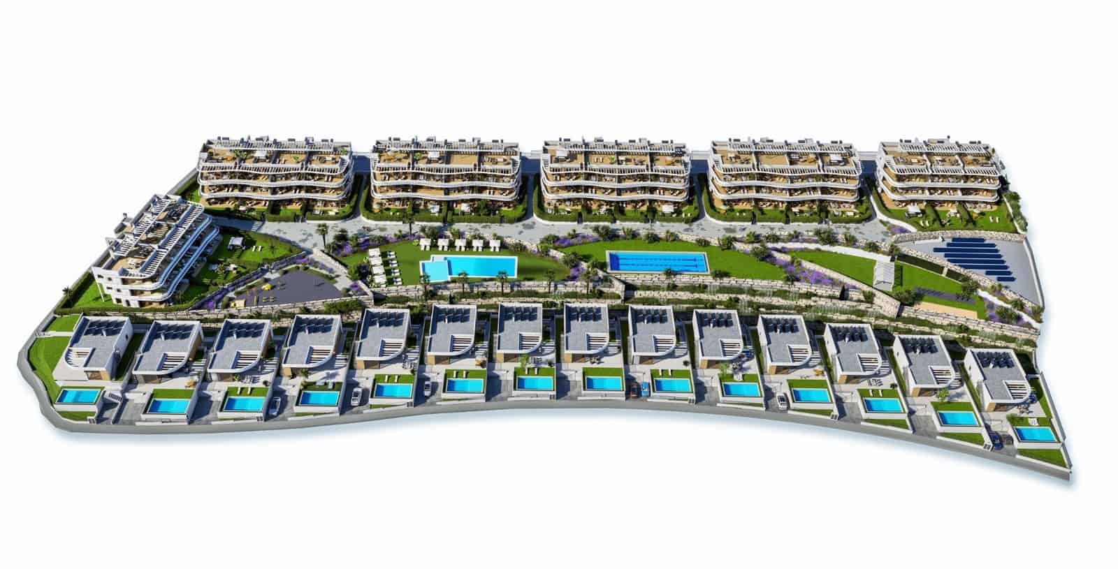 2 bedroom Flat for sale in Finestrat with pool garage - € 375,000 (Ref: 9674260)