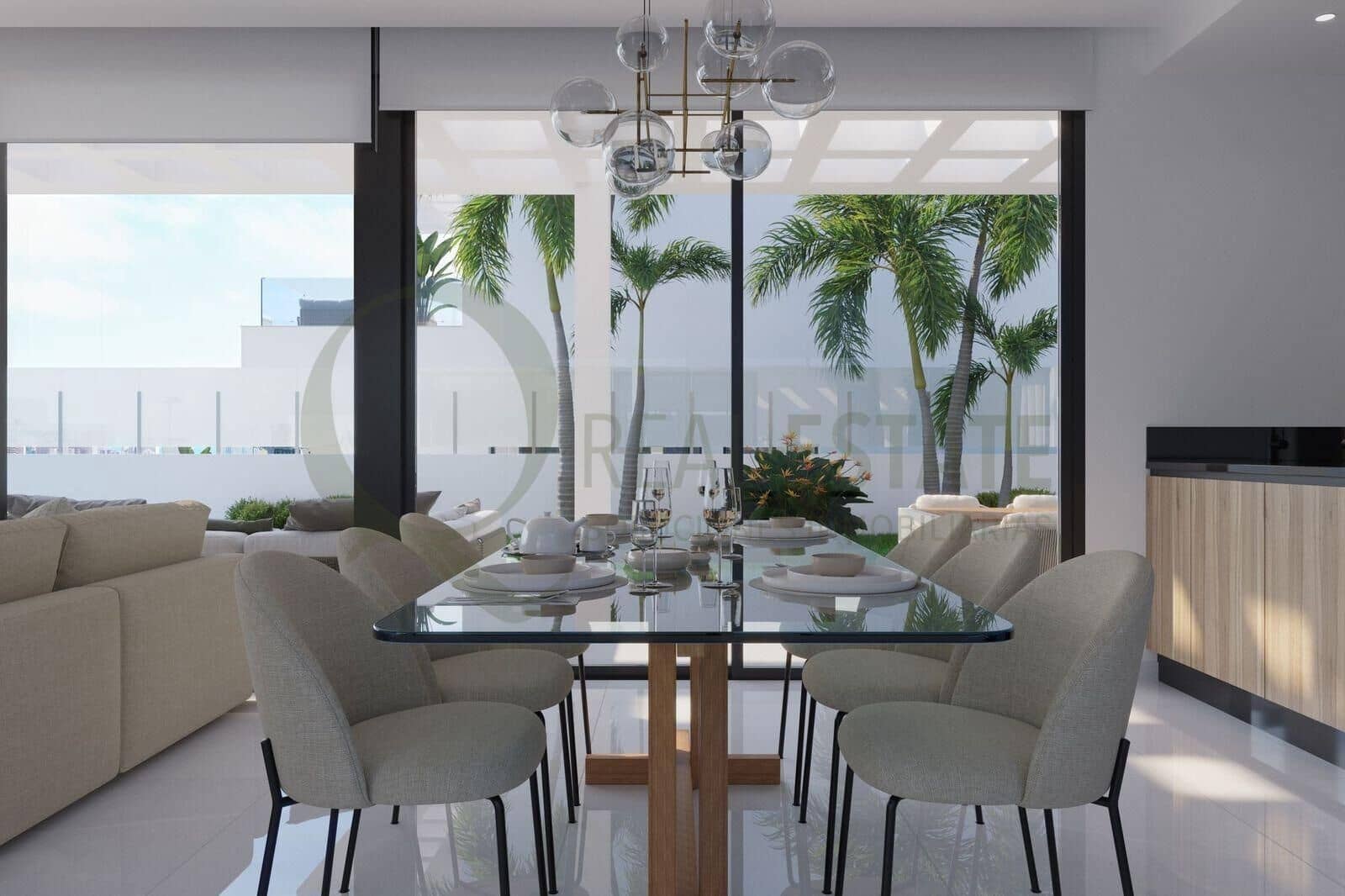 3 sypialnia Willa na sprzedaż w Finestrat z basenem garażem - 1 200 000 € (Ref: 9719988)