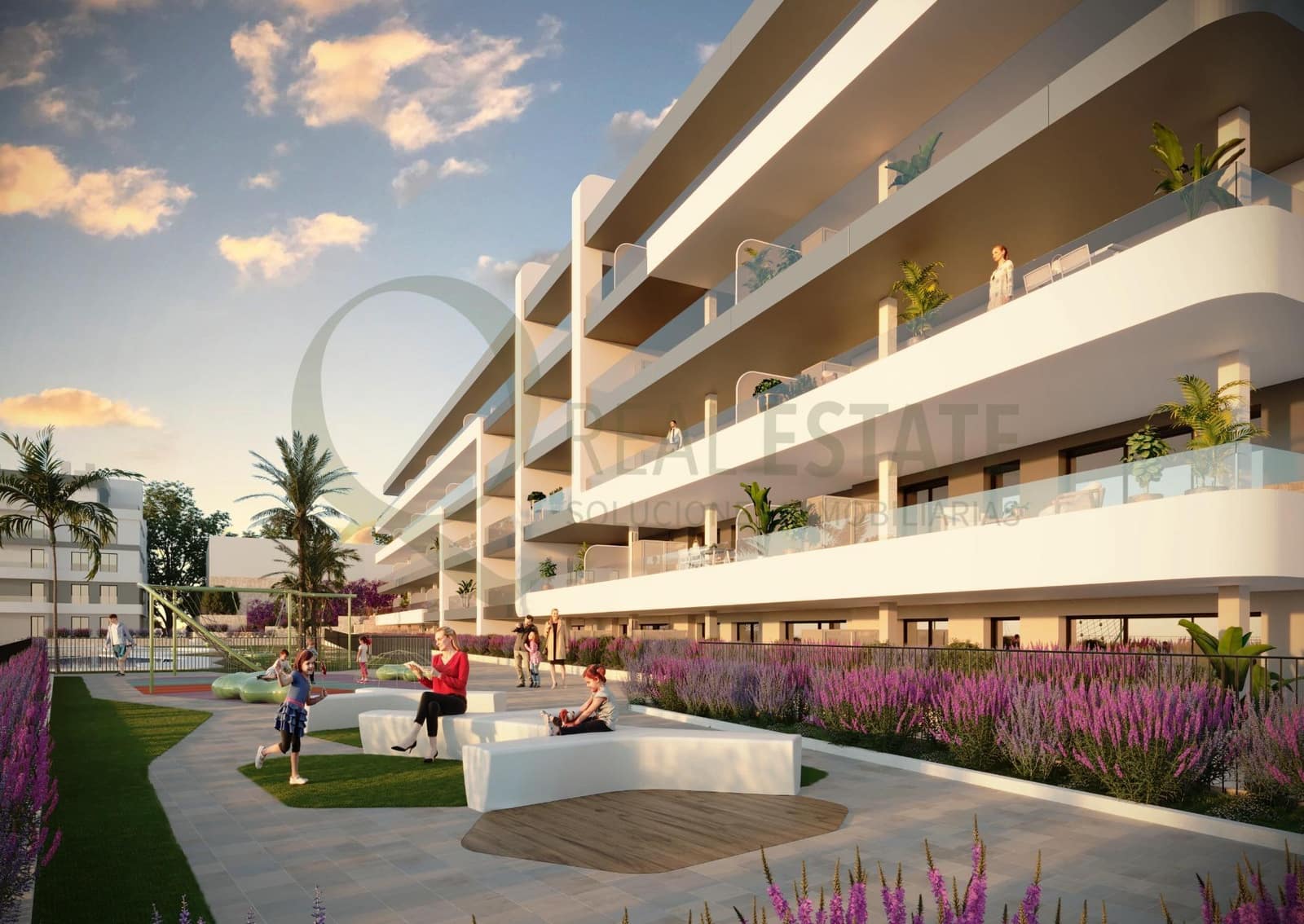2 chambre Appartement à vendre à Muchamiel / Mutxamel avec piscine garage - 282 000 € (Ref: 9726664)