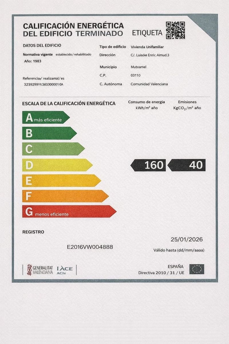 5 camera da letto Villa in vendita in Muchamiel / Mutxamel con piscina garage - 775.000 € (Rif: 9773090)