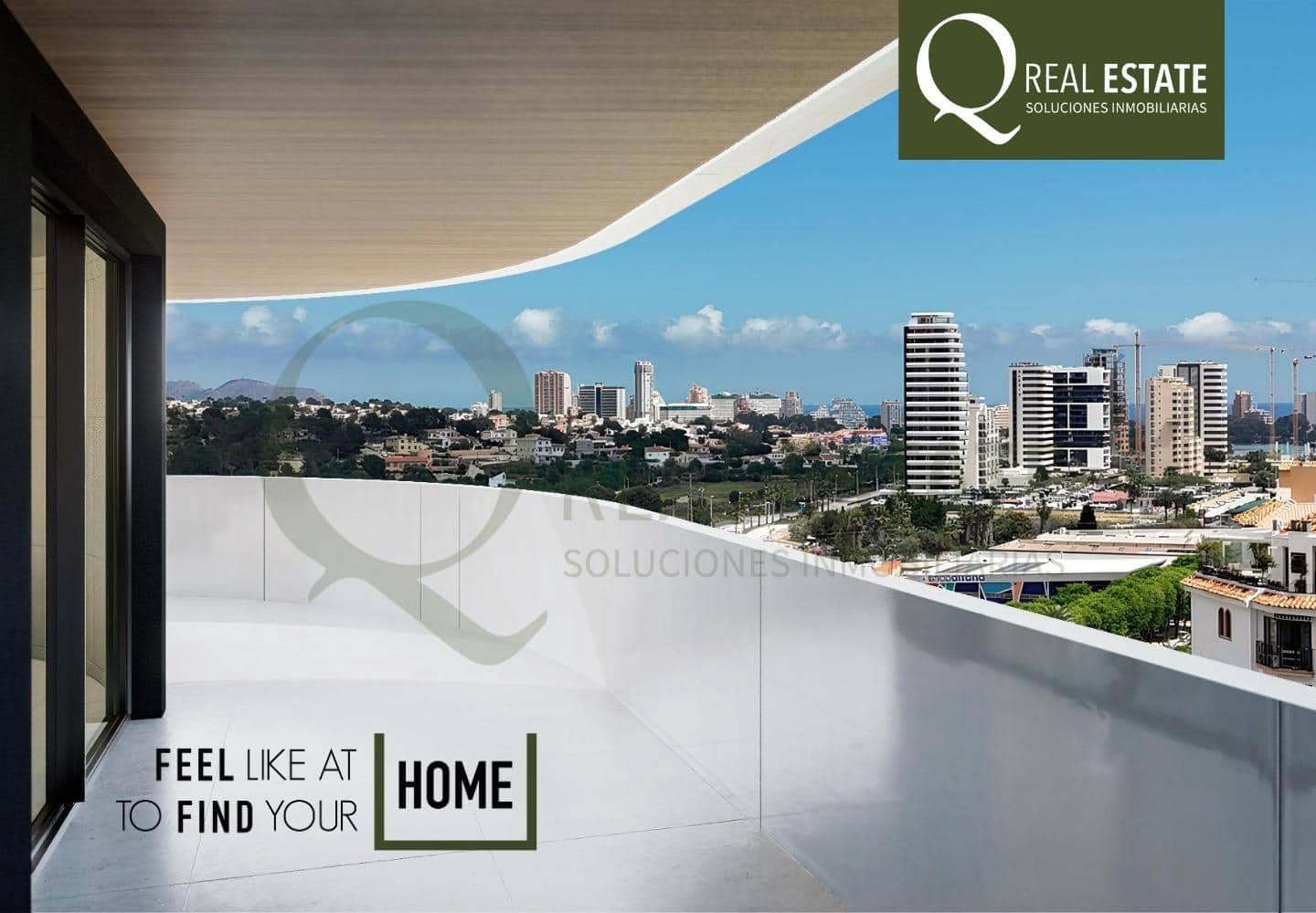 2 soverom Leilighet til salgs i Calpe / Calp med svømmebasseng garasje - € 269 000 (Ref: 9794656)