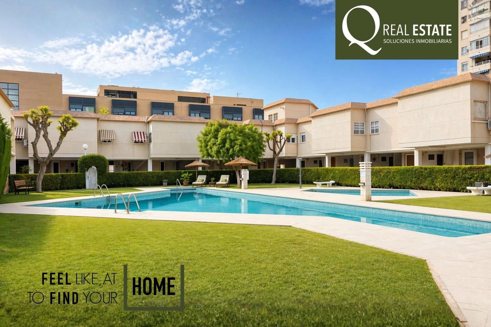 3 sovrum Bungalow att hyra i Playa de San Juan med pool garage - 1 850 € (Ref: 9799287)