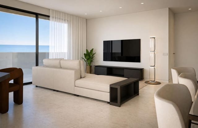 3 makuuhuone Asunto myytävänä paikassa Calpe / Calp mukana uima-altaan - 379 000 € (Ref: 9804314)