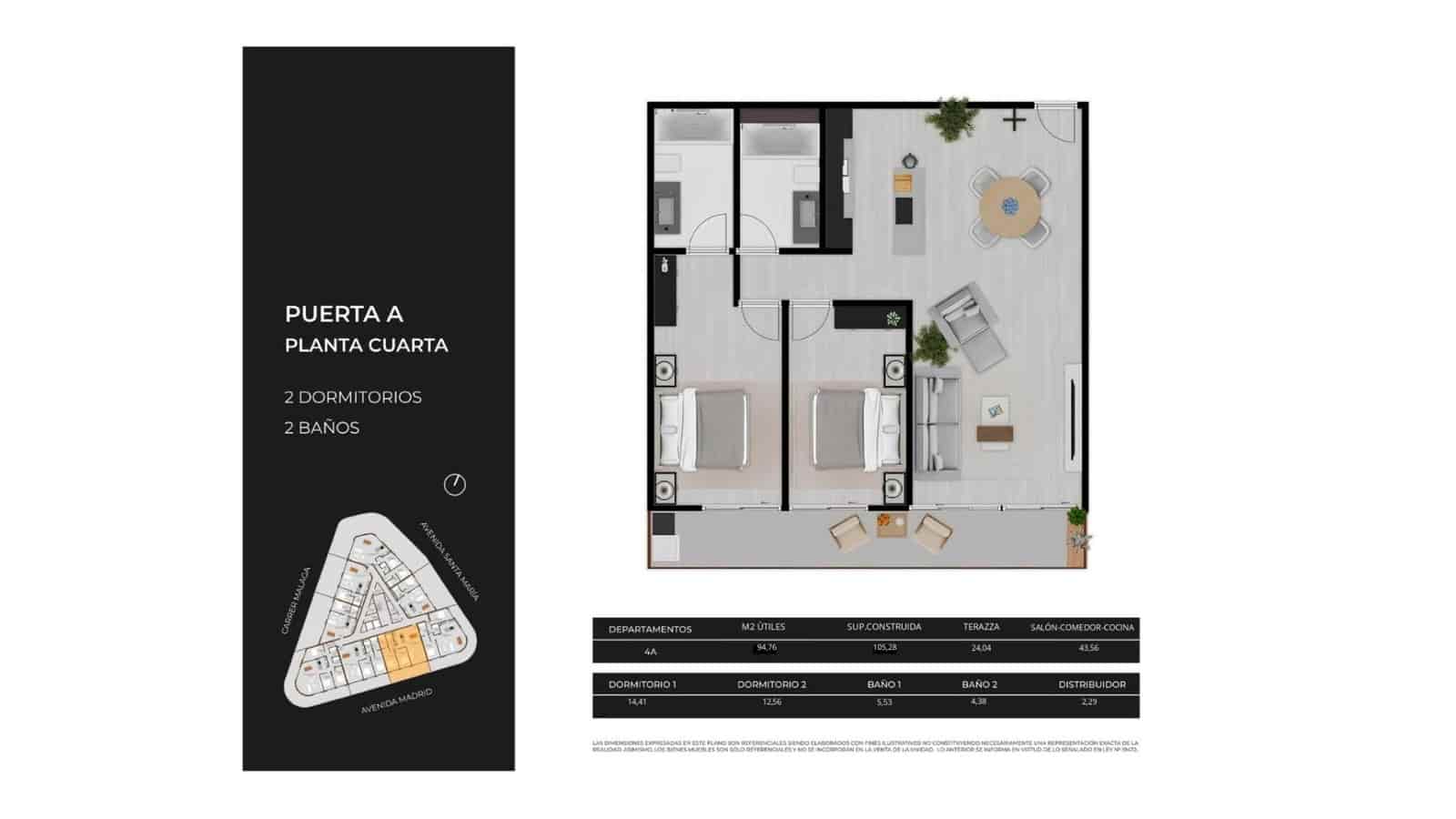 3 makuuhuone Asunto myytävänä paikassa Calpe / Calp mukana uima-altaan - 379 000 € (Ref: 9804314)