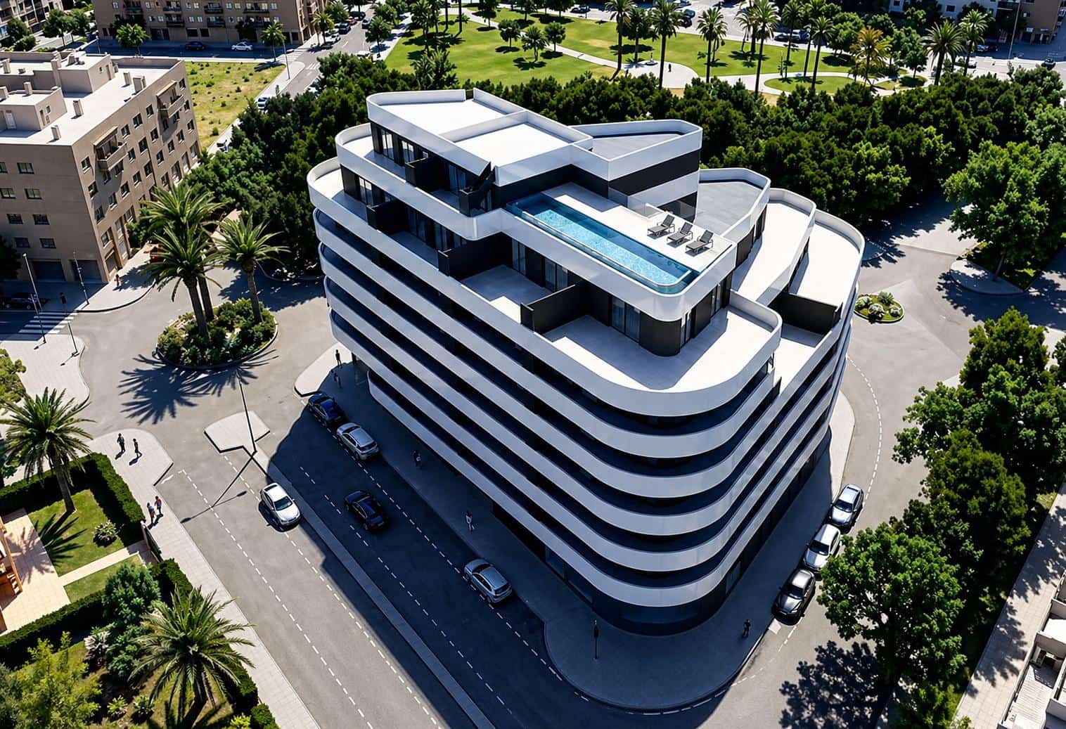 2 quarto Apartamento para venda em Calpe / Calp com piscina - 299 000 € (Ref: 9804315)