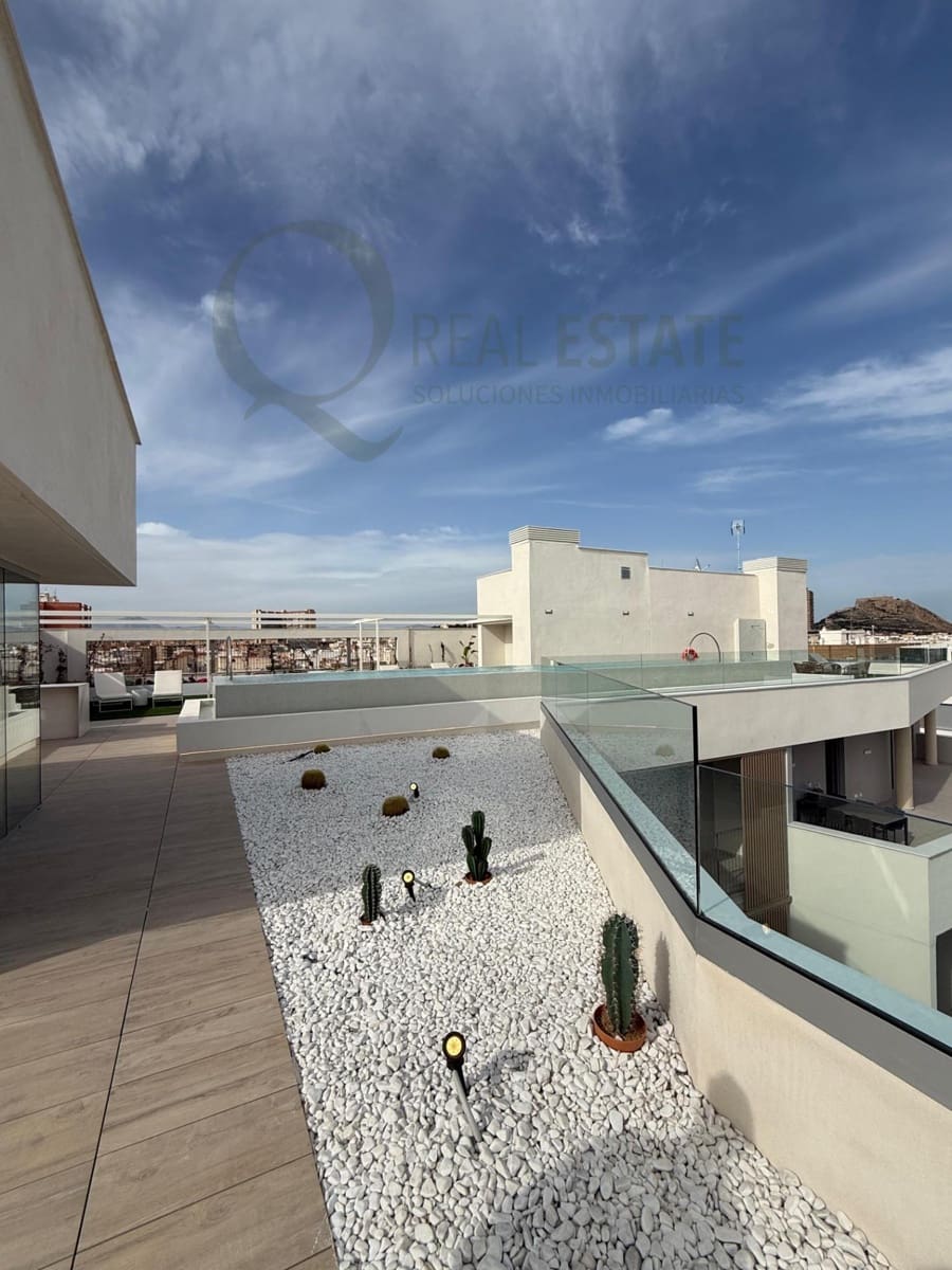 2 Zimmer Wohnung zu vermieten in Alicante / Alacant Stadt mit Pool Garage - 1.450 € (Ref: 9829190)