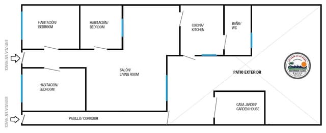 3 quarto Casa em Banda para venda em Guardamar del Segura - 250 000 € (Ref: 7808822)