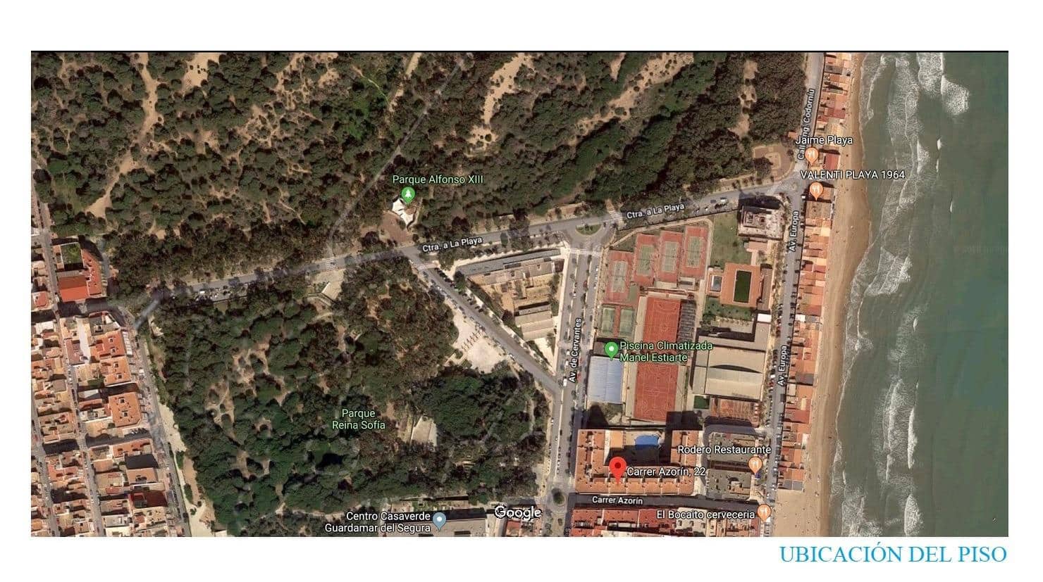 2 makuuhuone Huoneisto vuokrattavana paikassa Guardamar del Segura - 750 € (Ref: 9451110)