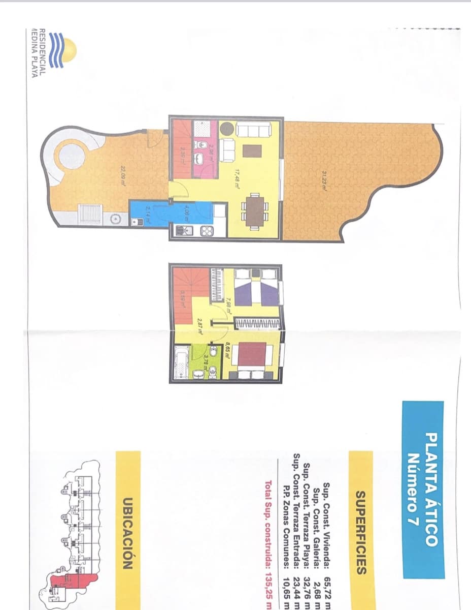 2 camera da letto Attico in vendita in Denia con piscina garage - 500.000 € (Rif: 9207316)