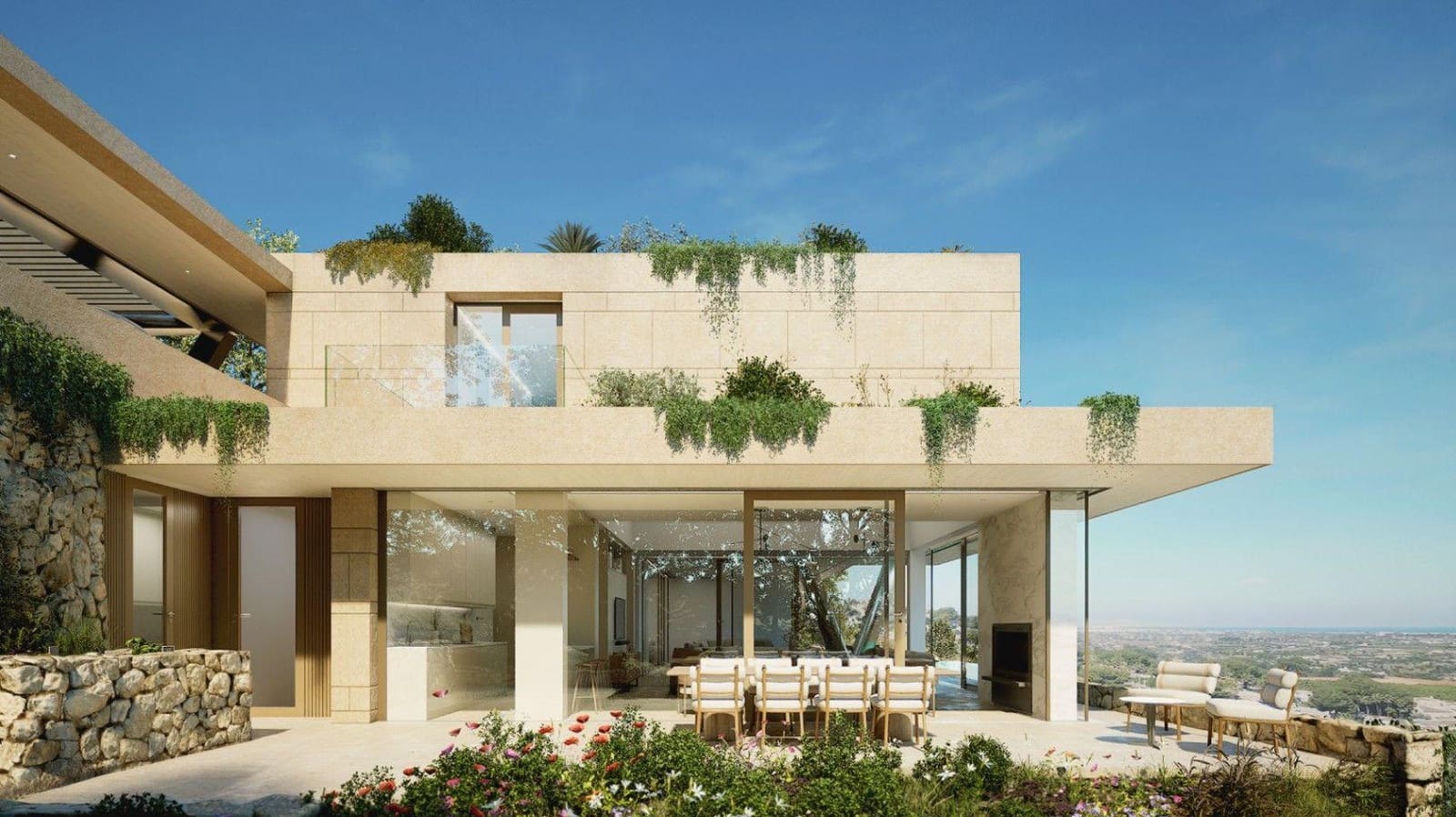 4 sypialnia Willa na sprzedaż w La Sella z basenem garażem - 1 999 000 € (Ref: 9216859)