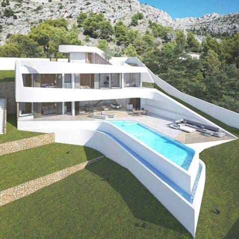 4 chambre Villa/Maison à vendre à Altea avec piscine garage - 2 250 000 € (Ref: 9449914)