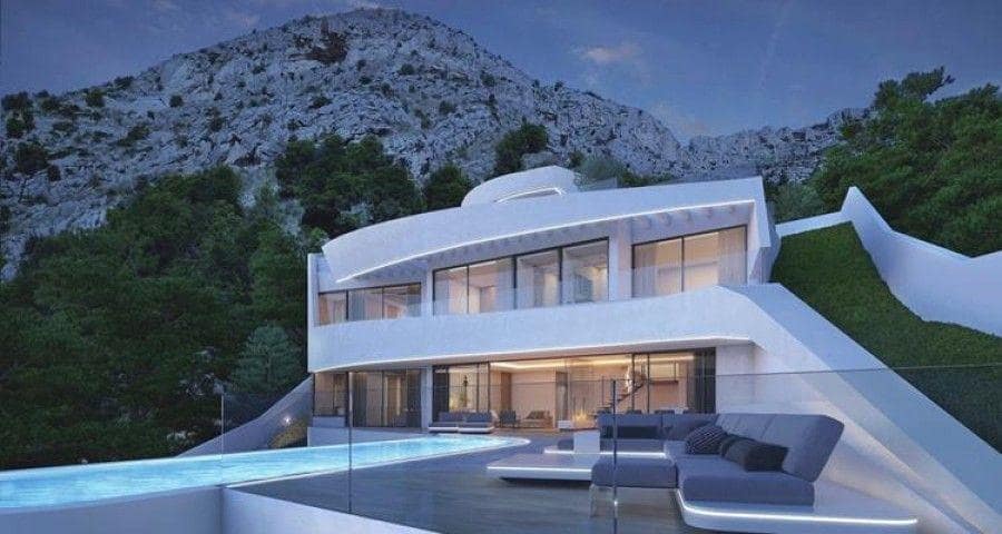 4 chambre Villa/Maison à vendre à Altea avec piscine garage - 2 250 000 € (Ref: 9449914)