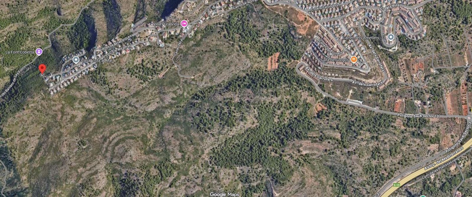 Byggetomt til salgs i Gata de Gorgos - € 550 000 (Ref: 9523314)