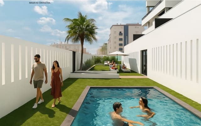 Apartamento de 2 habitaciones en Oliva en venta con piscina garaje - 235.000 € (Ref: 9610618)