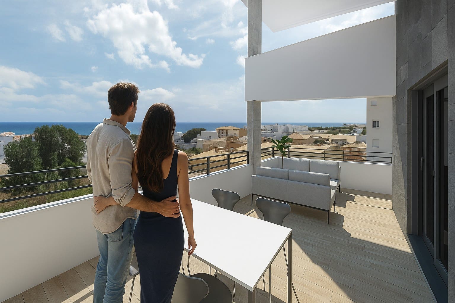 2 makuuhuone Huoneisto myytävänä paikassa Oliva mukana uima-altaan 
autotalli - 395 000 € (Ref: 9610619)