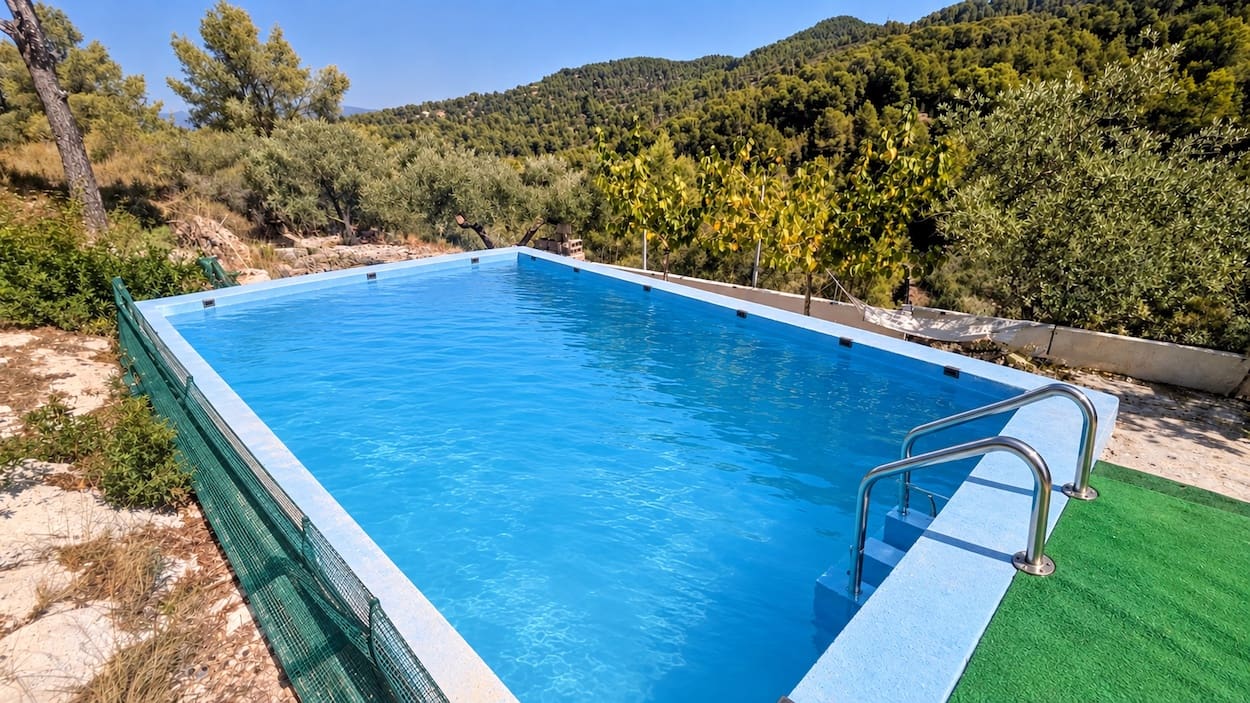 2 sypialnia Finka/Dom wiejski na sprzedaż w Tortosa z basenem garażem - 195 000 € (Ref: 10062292)