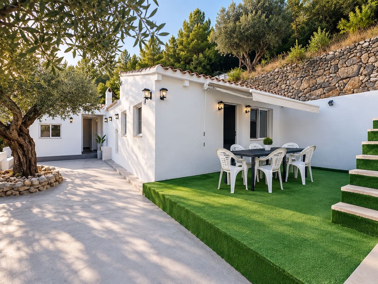 2 sypialnia Finka/Dom wiejski na sprzedaż w Tortosa z basenem garażem - 195 000 € (Ref: 10062292)