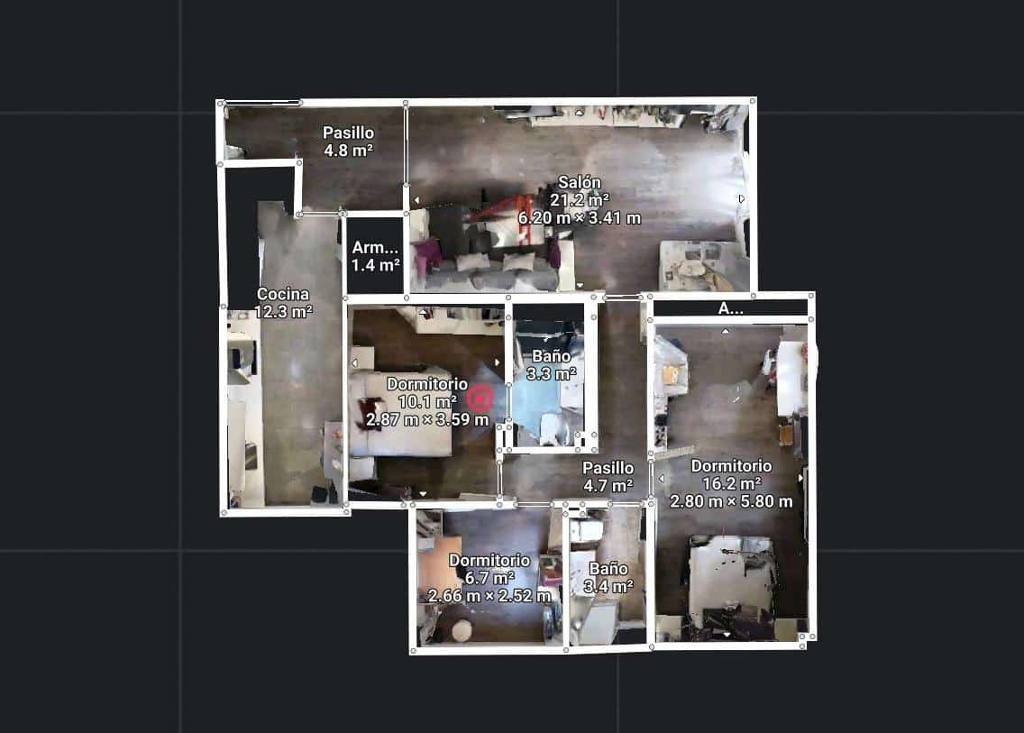 3 bedroom Flat for sale in Granada city with garage - € 189,000 (Ref: 9399696)