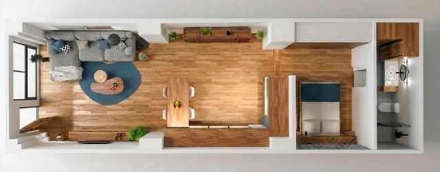 1 soveværelse Lejlighed til salg i Zaidin, Granada by - € 140.000 (Ref: 9527743)