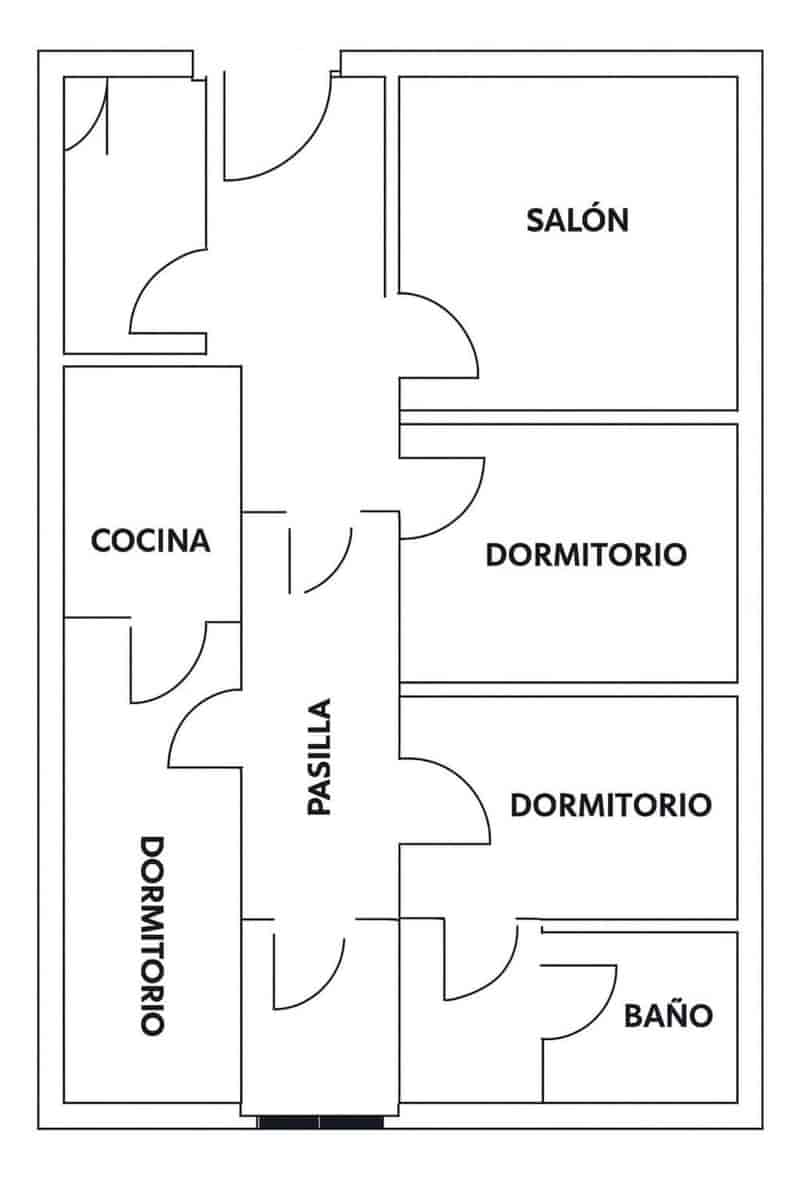 4 Zimmer Wohnung zu verkaufen in Granada Stadt mit Garage - 245.000 € (Ref: 9533801)