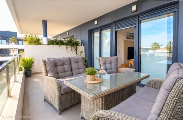2 Zimmer Apartment zu verkaufen in Playa Flamenca, Orihuela mit Pool Garage - 398.000 € (Ref: 10089980)