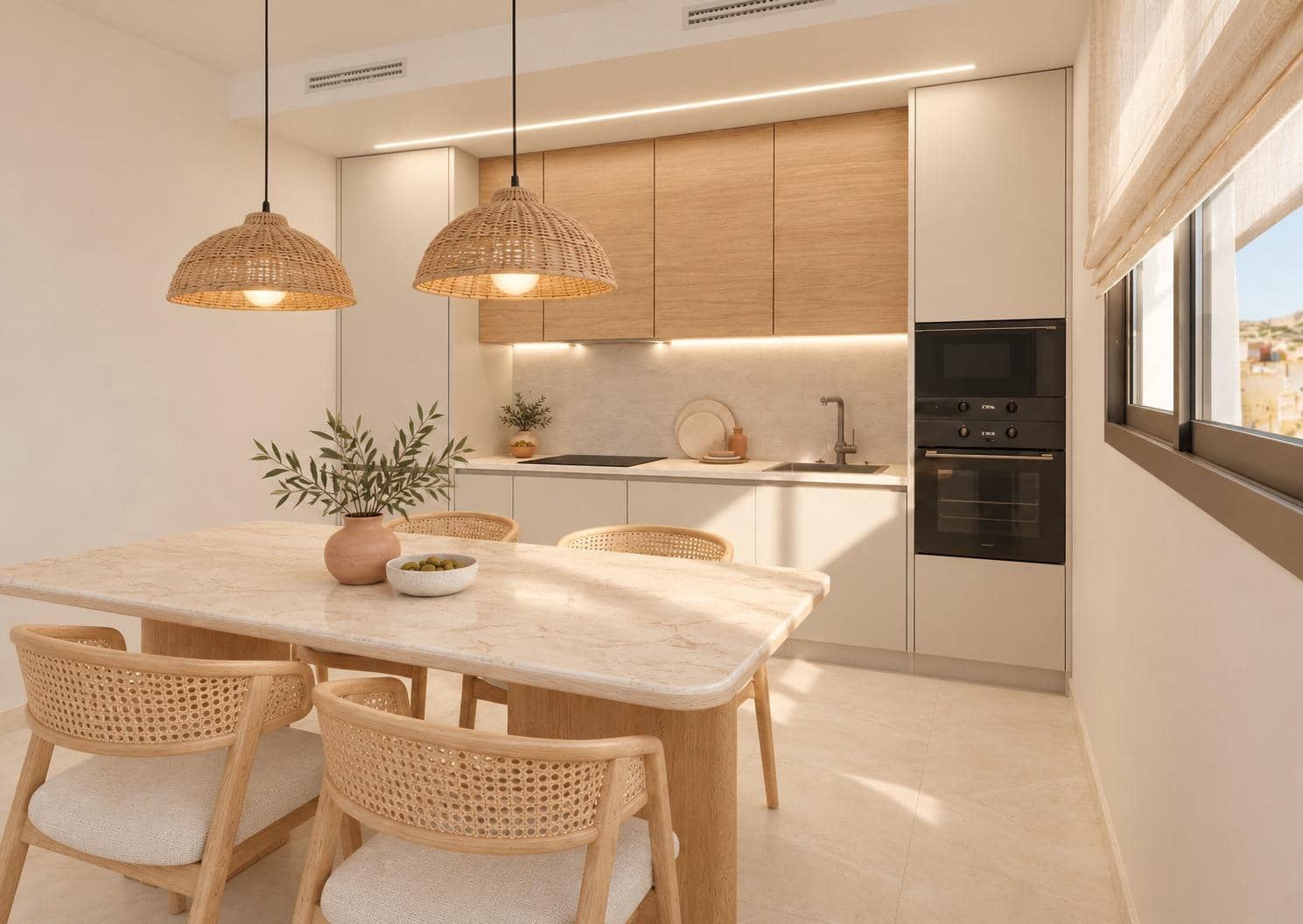 2 slaapkamer Appartement te koop in Santa Pola met zwembad garage - € 320.000 (Ref: 10181746)