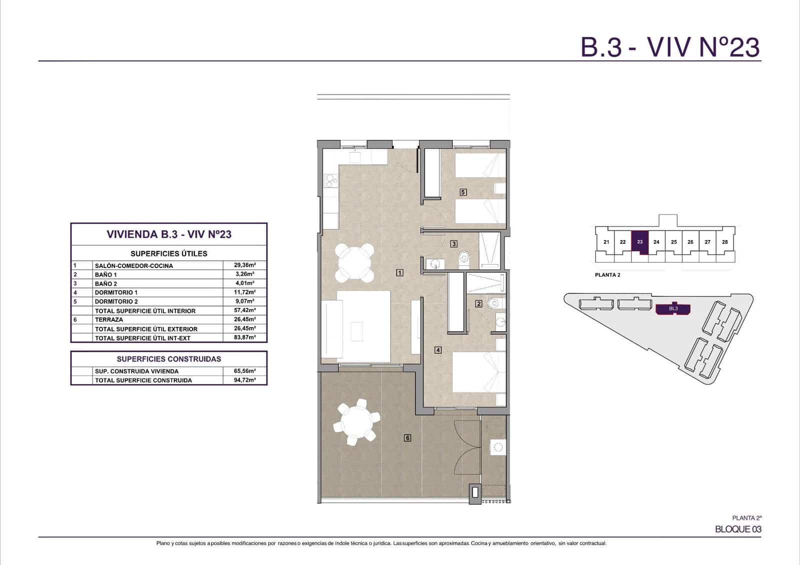 2 soveværelse Lejlighed til salg i Torrevieja med swimmingpool garage - € 335.000 (Ref: 10181760)