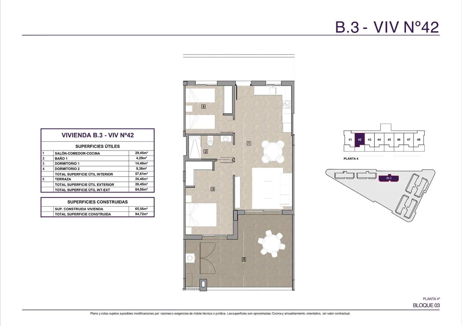 2 soveværelse Lejlighed til salg i Torrevieja med swimmingpool garage - € 335.000 (Ref: 10181760)