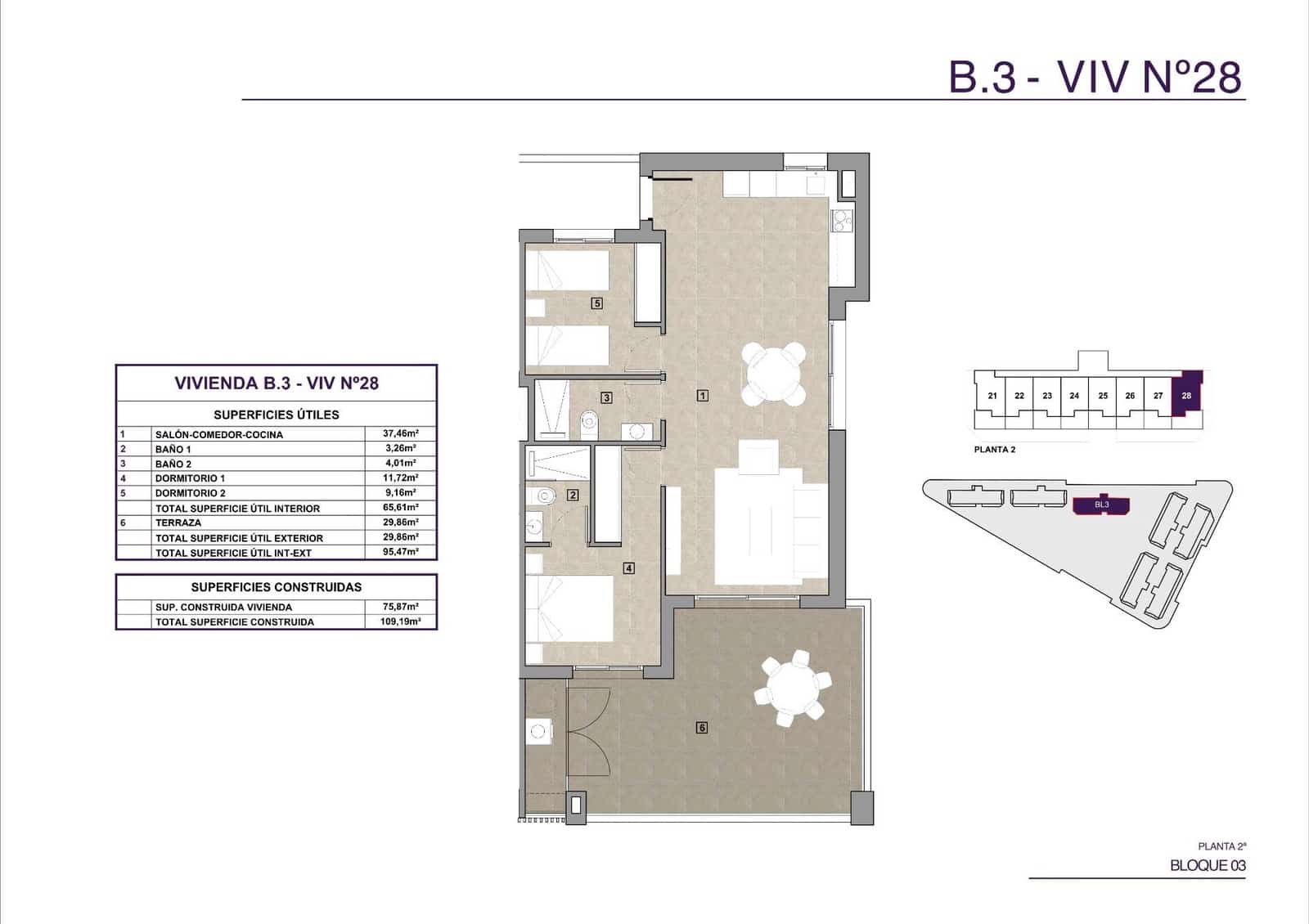 2 soveværelse Lejlighed til salg i Torrevieja med swimmingpool garage - € 335.000 (Ref: 10181760)
