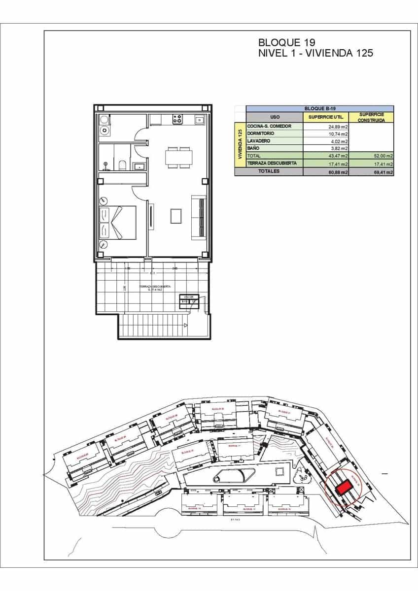 1 soveværelse Lejlighed til salg i Xeresa med swimmingpool garage - € 198.000 (Ref: 10181780)