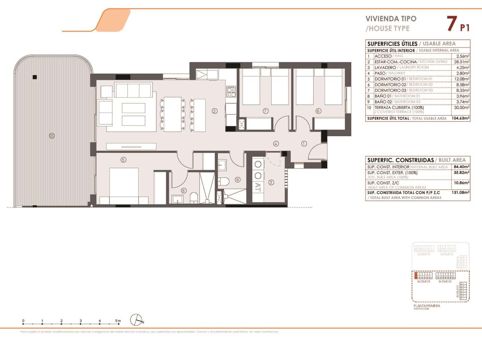 3 Zimmer Apartment zu verkaufen in El Limonar mit Pool Garage - 370.000 € (Ref: 10181834)