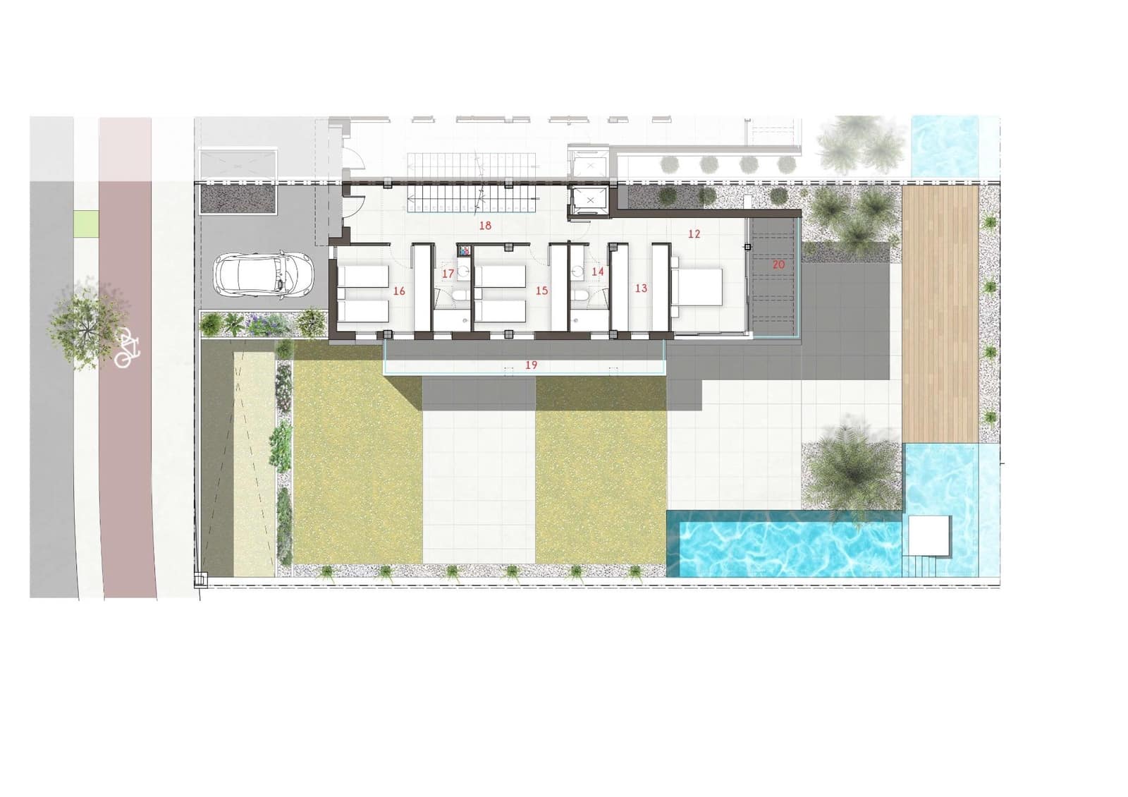 Chalet de 3 habitaciones en Monforte del Cid en venta con piscina garaje - 895.000 € (Ref: 10181835)