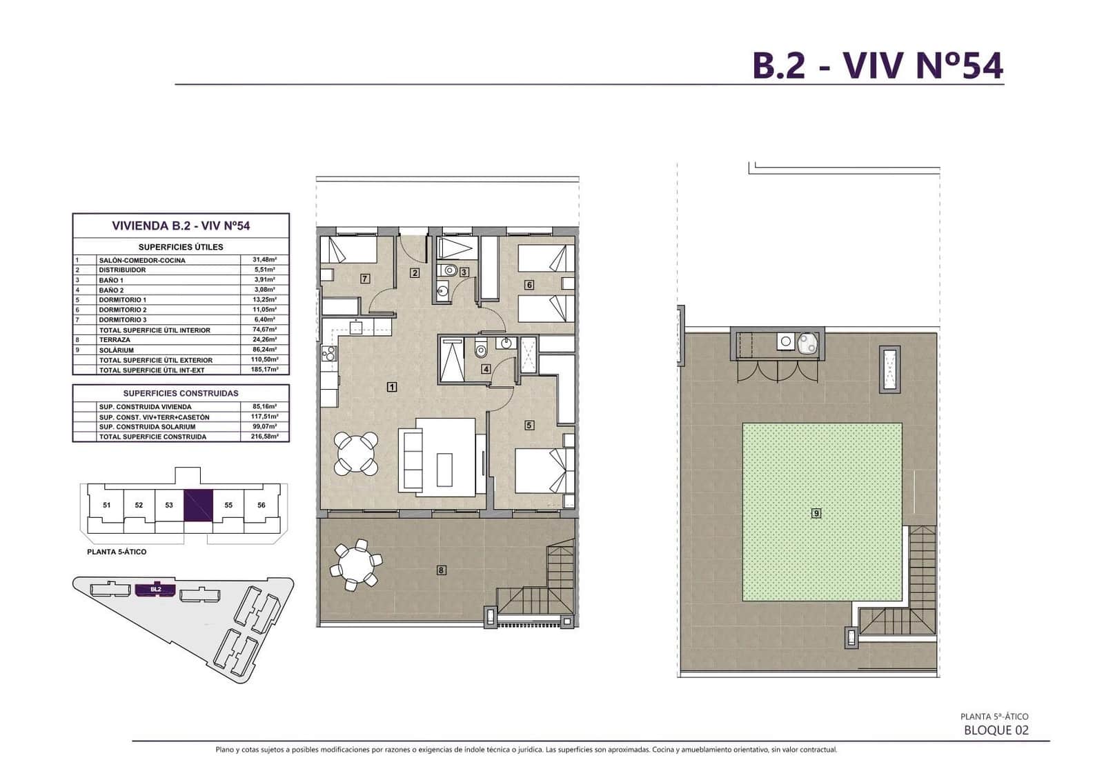 Ático de 3 habitaciones en La Mata en venta con piscina garaje - 545.000 € (Ref: 10181837)