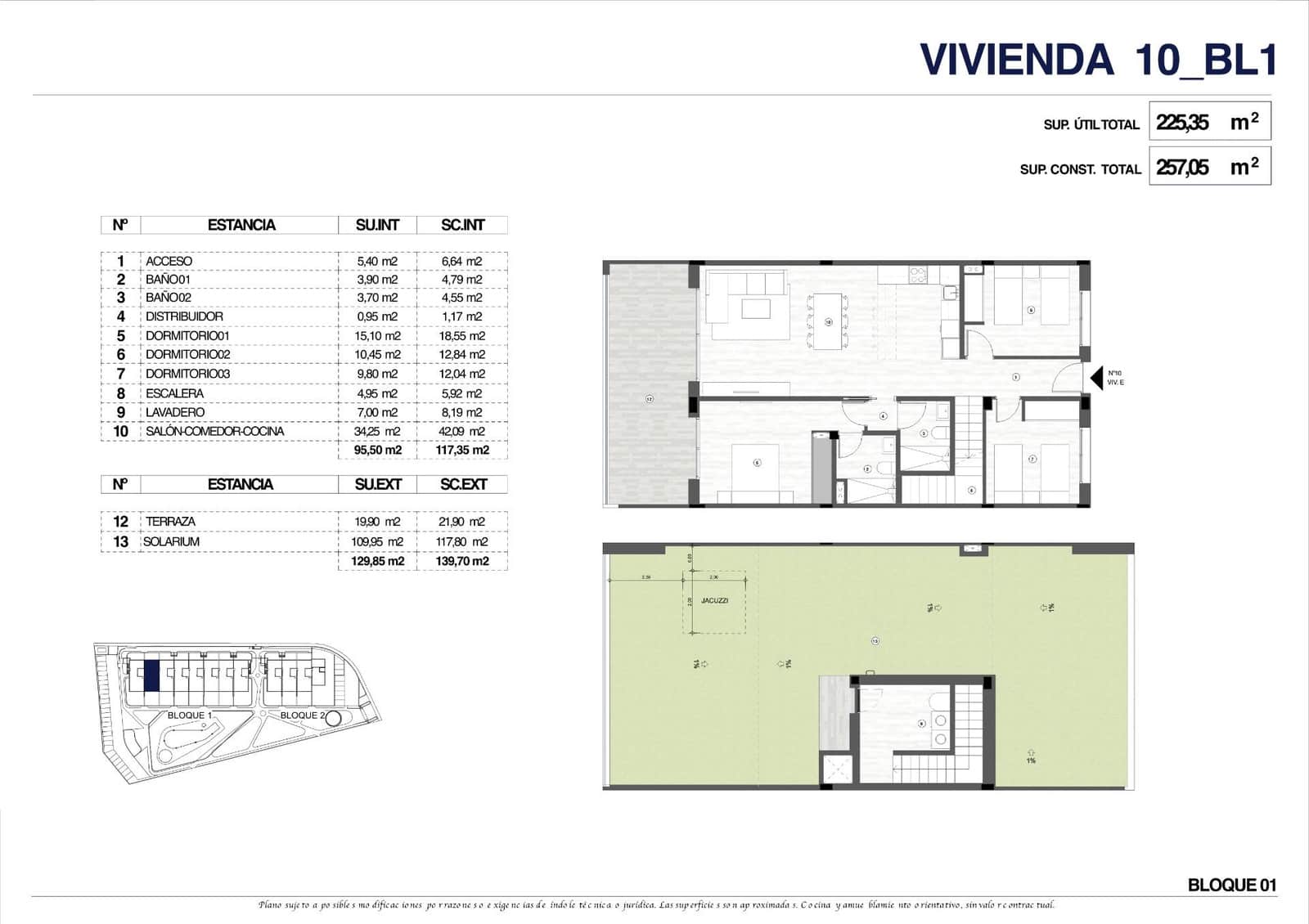 3 soveværelse Lejlighed til salg i Atamaria med swimmingpool garage - € 425.000 (Ref: 10181847)