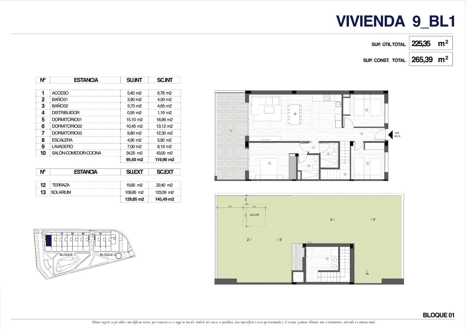 3 soveværelse Lejlighed til salg i La Manga Club med swimmingpool garage - € 400.000 (Ref: 10181848)