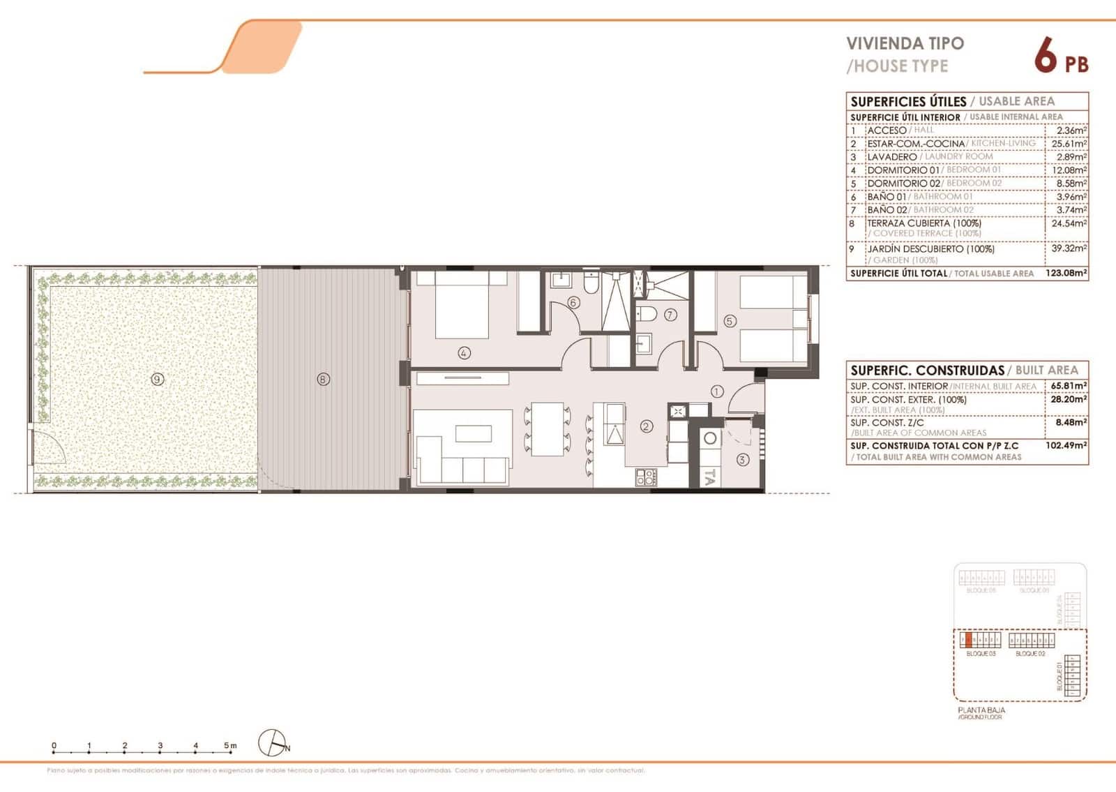 2 Zimmer Apartment zu verkaufen in El Limonar mit Pool Garage - 345.000 € (Ref: 10181856)