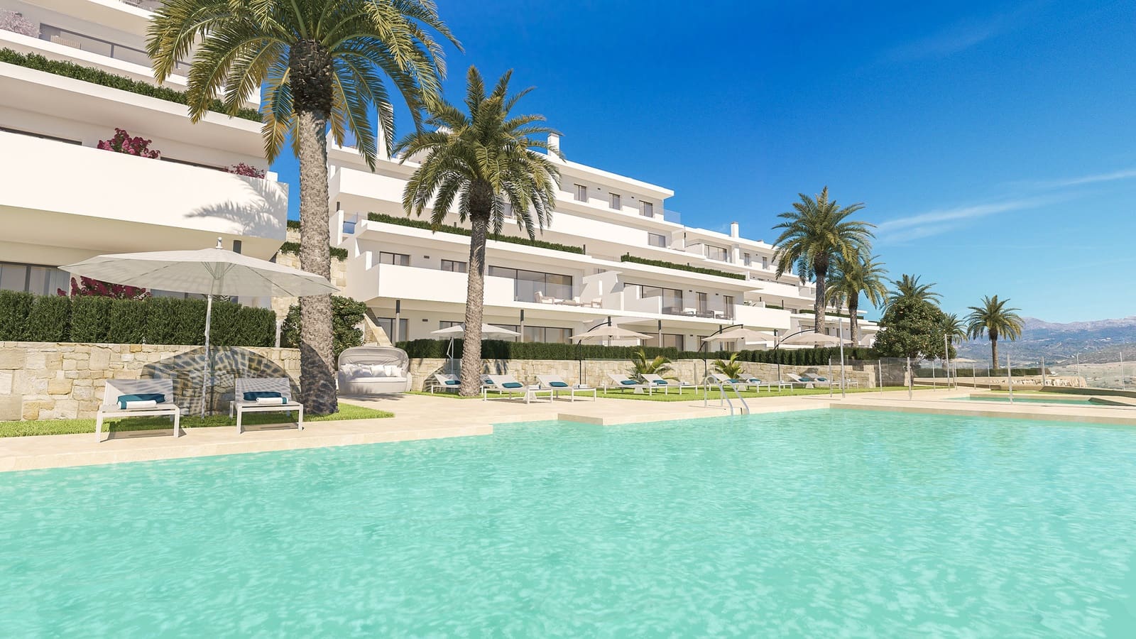 2 soveværelse Lejlighed til salg i Casares med swimmingpool garage - € 584.500 (Ref: 7383409)