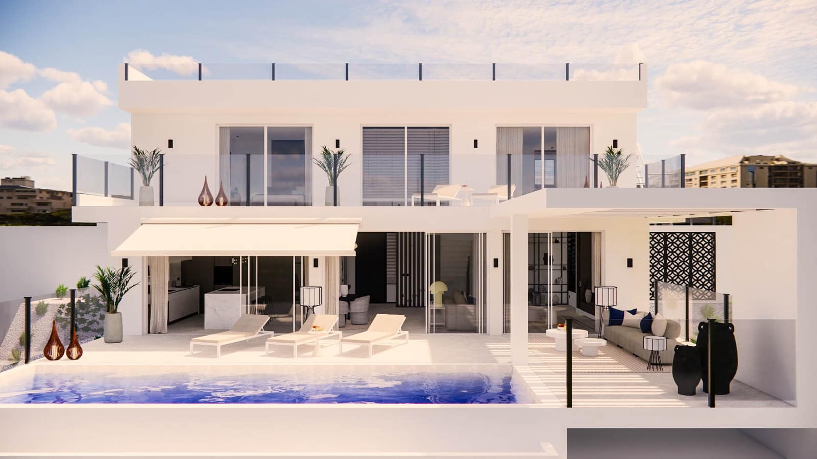 4 sovrum Villa till salu i Casares med pool - 2 150 000 € (Ref: 9438815)