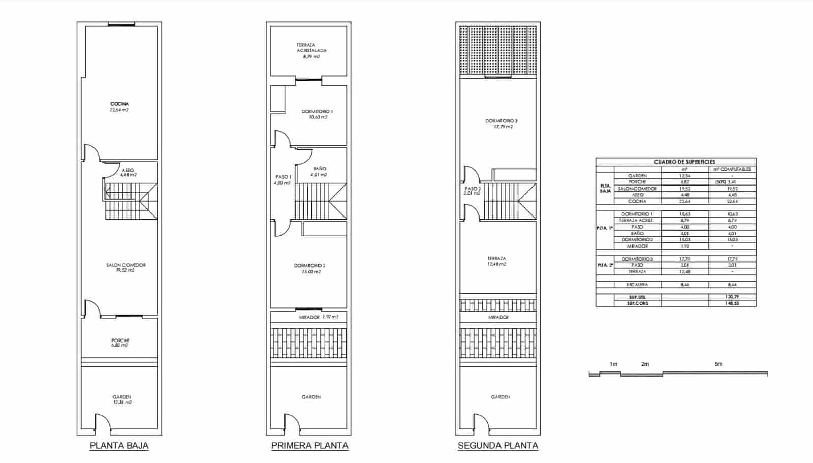 3 sypialnia Dom szeregowy na sprzedaż w Torrevieja z basenem - 205 000 € (Ref: 9646015)
