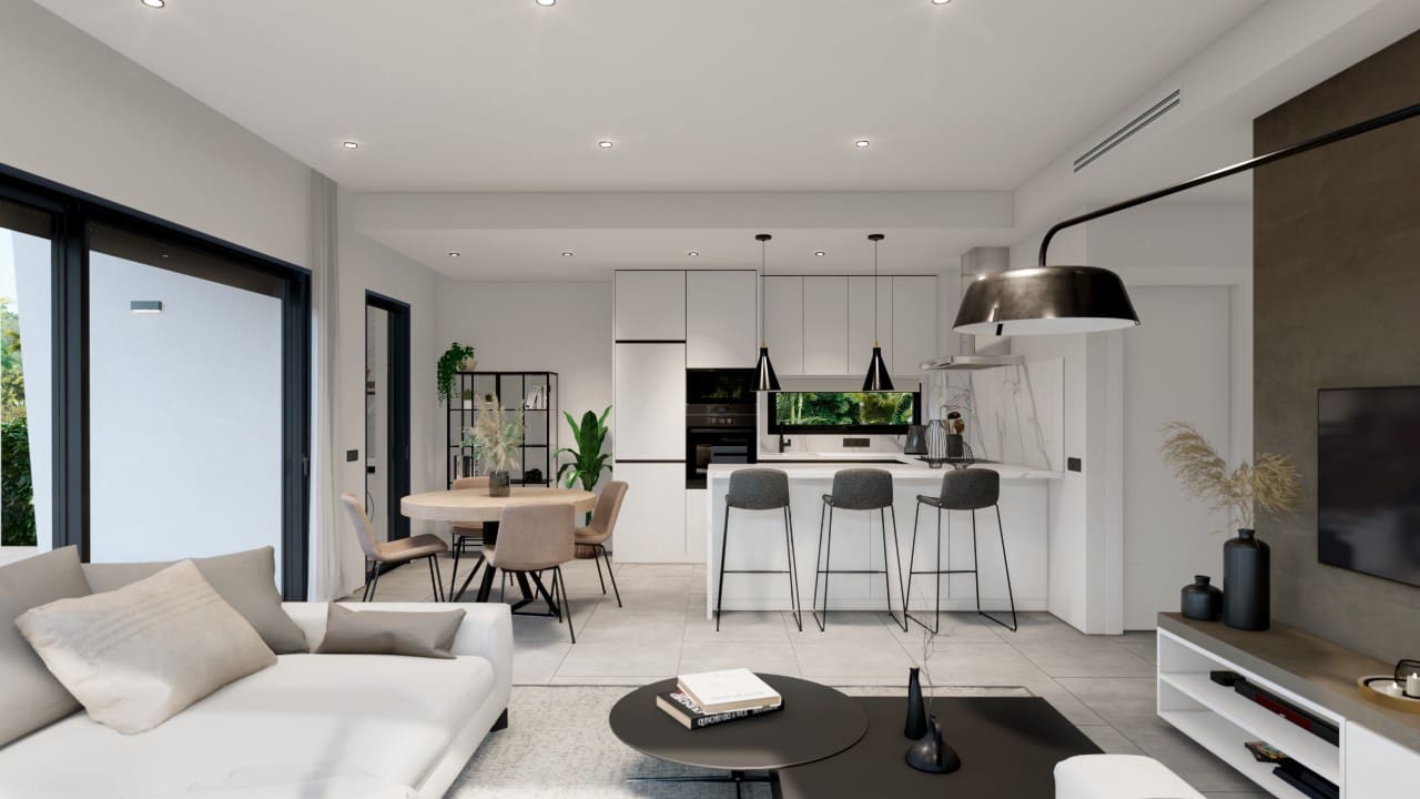 3 makuuhuone Huvila myytävänä paikassa Playa Flamenca mukana uima-altaan - 650 000 € (Ref: 8279554)