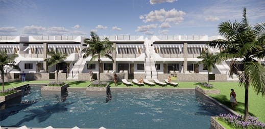 2 sovrum Lägenhet till salu i Punta Prima, Orihuela med pool - 260 000 € (Ref: 8279608)